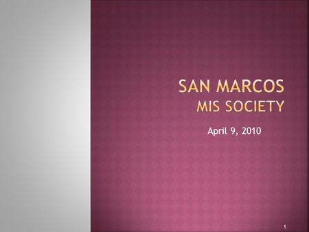 April 9, 2010 1.  Employers  IS Careers  Business Support  Key Trends  Manage your career  Questions 2.