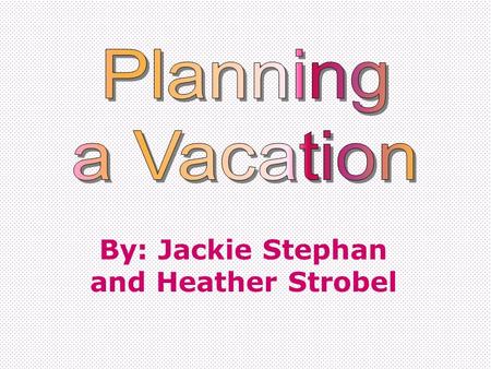 By: Jackie Stephan and Heather Strobel Why Are We Going There? Bangkok is a very historical city. We chose to visit here because we were interested.