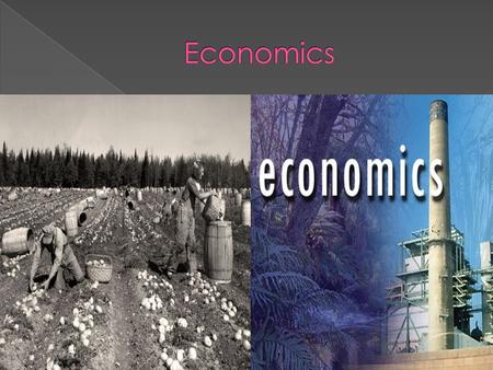 Economics.