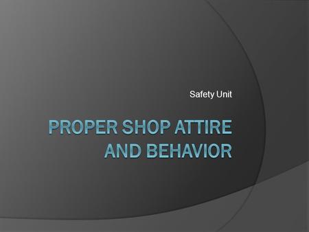 Safety Unit. Farm Accidents  2% Poisoning  12% Drowning  44% Farm Machinery  9% Hit By Objects  7% Electrical Current  5% Falls  6% Firearms 