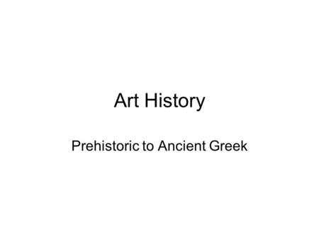 Art History Prehistoric to Ancient Greek. Painting of a Bison Palaeolithic Cave Painting from the Altamira cave in Northern Spain.