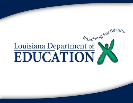 How Does Secondary Education in Louisiana Stack up? Presented by Dr. Bobby Franklin January 31, 2005.