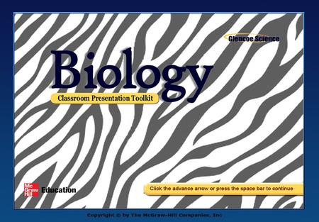 Click on a lesson name to select. Immune System Section 1: Infectious Diseases Section 2: The Immune System Section 3: Noninfectious Disorders.