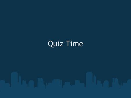 Quiz Time. Online Quiz Tool Quiz Time Online Quiz Tool Geoffrey Anderson.