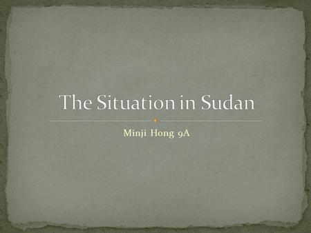 Minji Hong 9A. A lot of journalists started to produce articles on the situation in Darfur to raise awareness. Even actors and actresses such as Angelina.