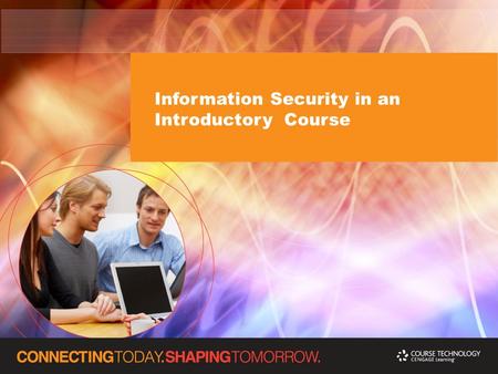 Information Security in an Introductory Course. Introduction Kathy Winters University of Tennessee at Chattanooga Department of Computer Science and Engineering.