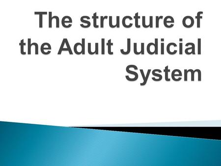 Type of Court Responsibilities Number of courts How Judges are selected Jurisdiction State -Misdemeanors -Preliminary criminal case hearings -Civil cases.