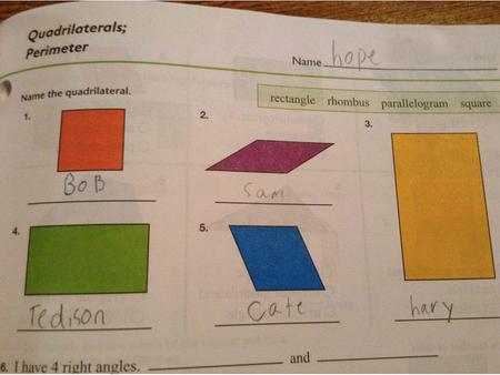 + Module 7 Lesson 5 Compare and classify quadrilaterals.