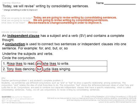 DataWORKS Educational Research (800) 495-1550  ©2011 All rights reserved. Comments? 5 th Grade Writing Strategies.