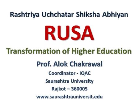 Saurashtra University