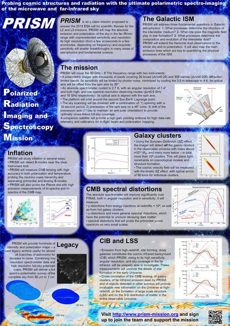 P olarized R adiation I maging and S pectroscopy M ission Probing cosmic structures and radiation with the ultimate polarimetric spectro-imaging of the.