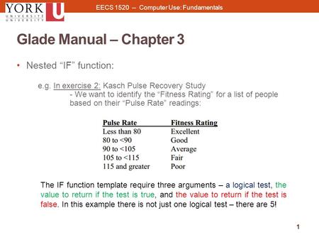 EECS Computer Use: Fundamentals