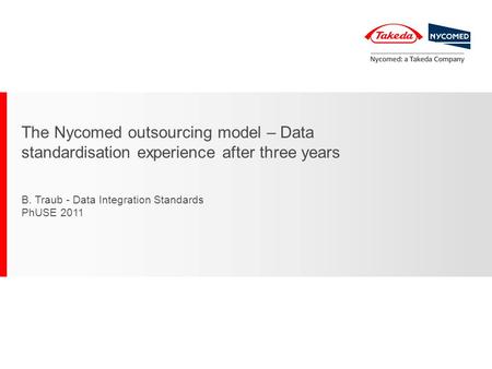 Contents Integrating clinical trial data Working with CROs