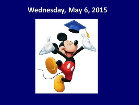 Wednesday, May 6, 2015. Just a reminder to all students interested in choir. All auditions for the Advanced Women’s Choir “Foley Legacy”, and the new.