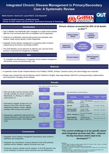 O Type 2 diabetes has traditionally been managed as a single chronic disease state but it can commonly exist with co-morbidities such as depression. o.