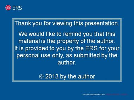 European Respiratory Society Annual Congress 2013 11 th September 2013 Catriona Rother Healthcare associated pneumonia does not accurately identify potentially.