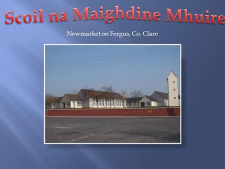 Newmarket on Fergus, Co. Clare. Hurling Camogie Gaelic Football Girls Football.