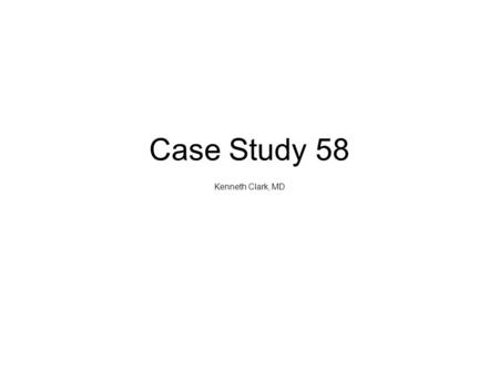 Case Study 58 Kenneth Clark, MD. Question 1 This is a 4-year-old boy with refractory epilepsy attributable to the right temporal region. An MRI as well.