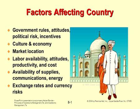 PowerPoint presentation to accompany Heizer/Render - Principles of Operations Management, 5e, and Operations Management, 7e © 2004 by Prentice Hall, Inc.,