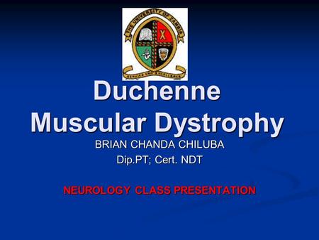 Duchenne Muscular Dystrophy