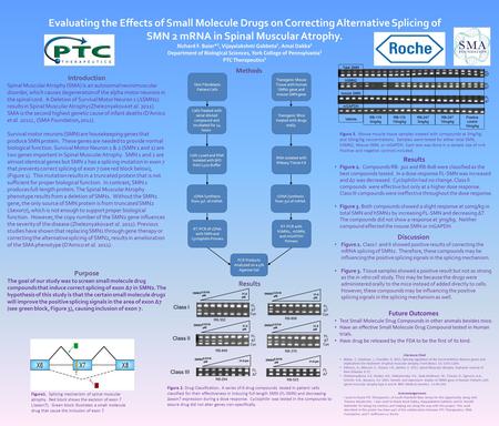 Cells Treated with serial diluted compound and incubated for 24 hours Evaluating the Effects of Small Molecule Drugs on Correcting Alternative Splicing.