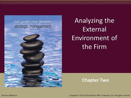 Analyzing the External Environment of the Firm Chapter Two McGraw-Hill/Irwin Copyright © 2012 by The McGraw-Hill Companies, Inc. All rights reserved.