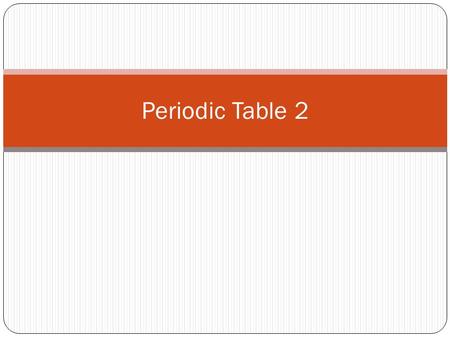 Periodic Table 2. DO NOW Name two elements that would have similar properties to Nitrogen. Why is this? TODAY I WILL LEARN HOW TO Identify properties.