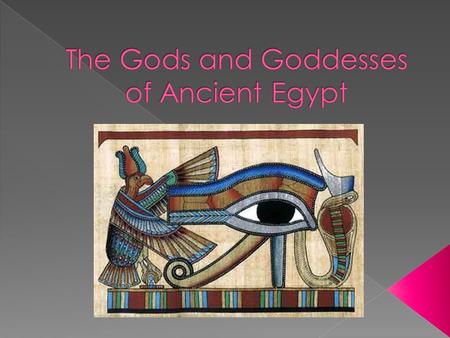 The god of the Sun Ra was the sun god. He was the most important god of the ancient Egyptians. The ancient Egyptians believed that Ra was swallowed every.