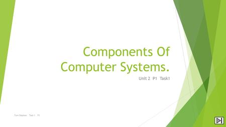 Components Of Computer Systems.