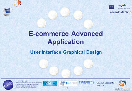 E-COMMERCE JOBS This project (Project number: HU/01/B/F/PP-136012) is carried out with the financial support of the Commssion of the European Communities.