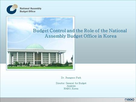 Budget Control and the Role of the National