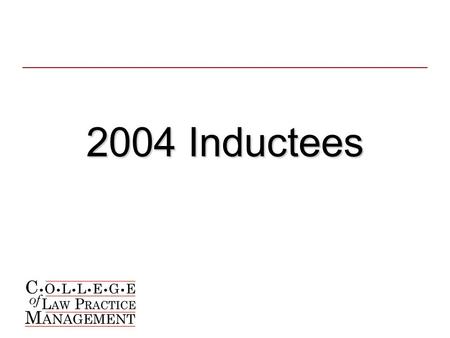 2004 Inductees. Judy Anderson Chief Operating Officer of 2-lawyer Tulsa law firm, Riddle & Wimbish 2003 recipient of the Spirit of ALA Award 1995 recipient.