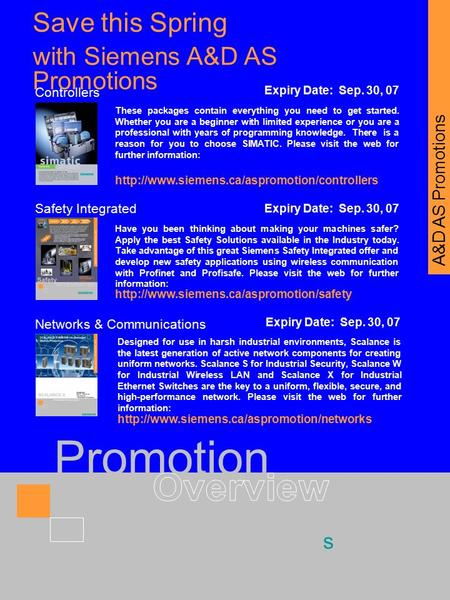 Promotion A&D AS Promotions These packages contain everything you need to get started. Whether you are a beginner with limited experience or you are a.