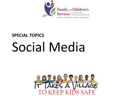 613-545-3227 855-445-3227 CALL NOW SPECIAL TOPICS Social Media.