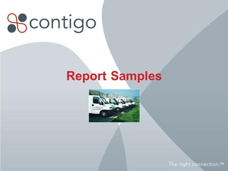 Report Samples. 2 Stop Report Shows where, when and for how long a vehicle has stopped.