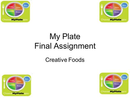 My Plate Final Assignment