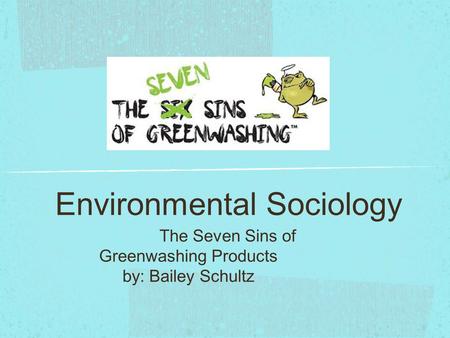 Environmental Sociology