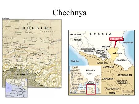 Chechnya. Chechens have lived since ancient times in the foothills and mountain valleys they inhabit today, growing crops and herding livestock. Almost.