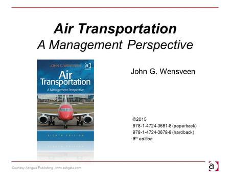 Air Transportation A Management Perspective