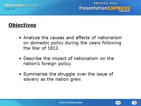 Chapter 25 Section 1 The Cold War Begins Chapter 13 Section 1 Technology and Industrial Growth Chapter 25 Section 1 The Cold War Begins Section 3 A Era.