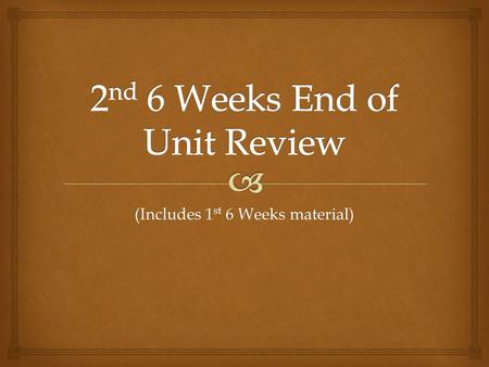 (Includes 1 st 6 Weeks material).   Identify 2 organelles found in plant cells, but not in animal cells. Question 1- 2 points.