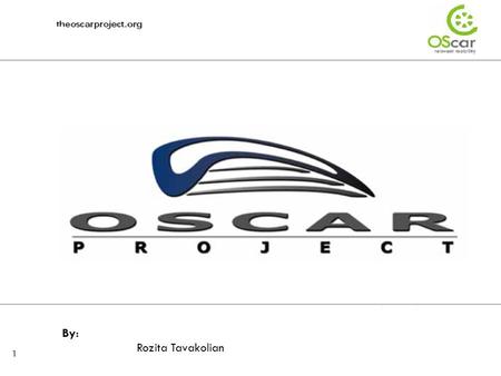 1 By: Rozita Tavakolian. Introduction  Initiator: Markus Merz, 1999  The first attempt to design an entire automobiles using open source principles.