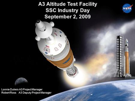 A3 Altitude Test Facility