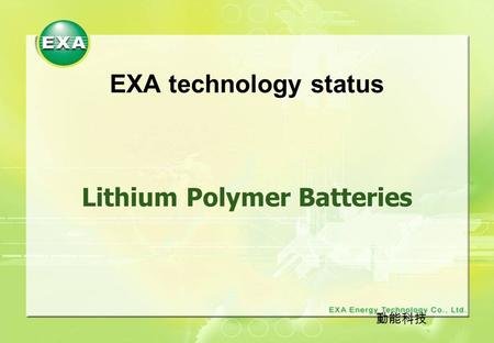 Lithium Polymer Batteries