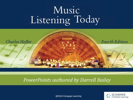 Begins on page 86 Chapter 10 The Baroque Period Styles in Music  The treating of musical elements in a similar way in many works over an extended period.