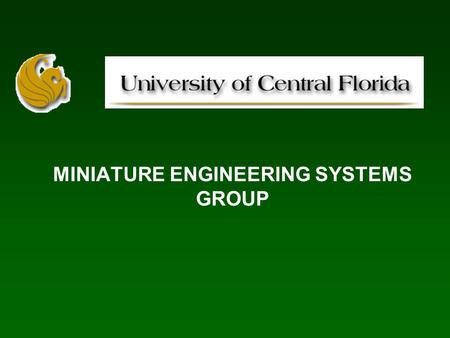 MINIATURE ENGINEERING SYSTEMS GROUP. FUNDAMENTAL TECHNICAL ISSUES Zero boil-off of cryogenic propellants such as lh 2 in space Cryocooler simultaneously.