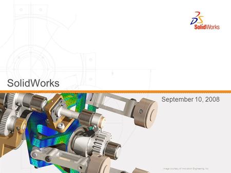 Image courtesy of Innovation Engineering Inc. SolidWorks September 10, 2008.