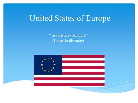 United States of Europe