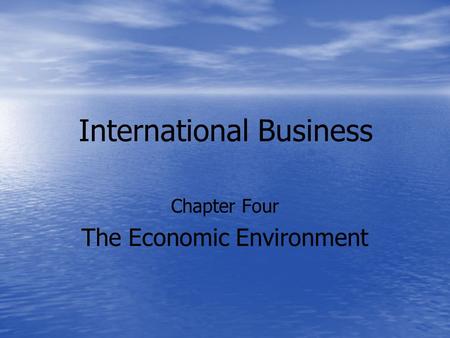 International Business