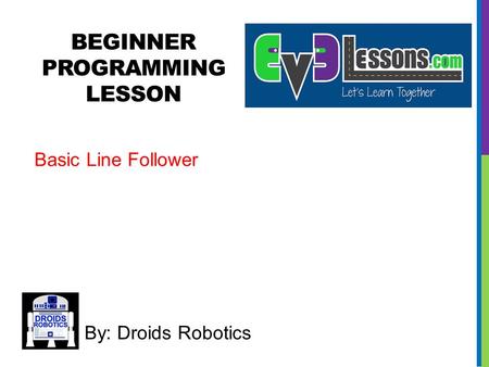 BEGINNER PROGRAMMING Lesson